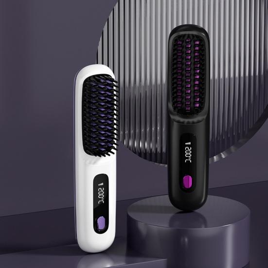 Escova Alisadora Portatil Abrazza Hair- Transforme seu cabelo em qualquer lugar