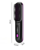 Escova Alisadora Portatil Abrazza Hair- Transforme seu cabelo em qualquer lugar
