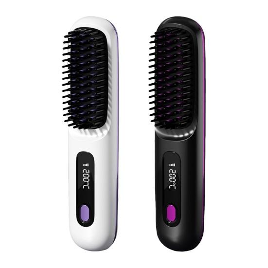 Escova Alisadora Portatil Abrazza Hair- Transforme seu cabelo em qualquer lugar