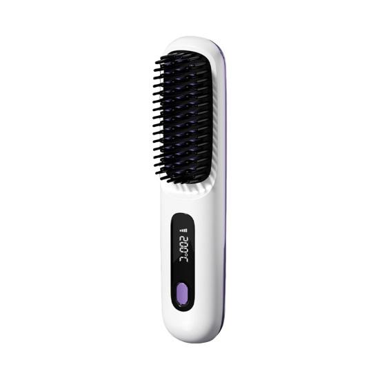 Escova Alisadora Portatil Abrazza Hair- Transforme seu cabelo em qualquer lugar