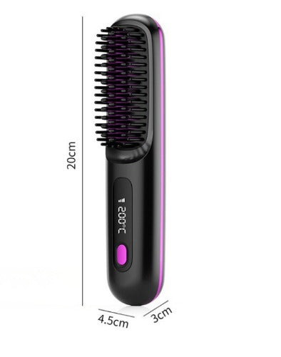 Escova Alisadora Portatil Abrazza Hair- Transforme seu cabelo em qualquer lugar